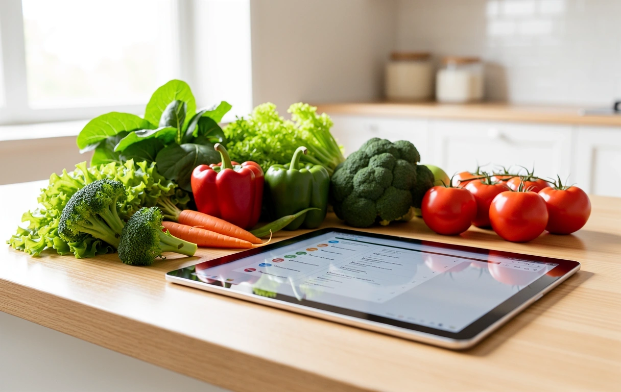 Digitaler Ernährungscheck Arbeitsplatz